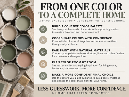 Accessible Beige Whole-Home Paint Palette