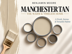 Benjamin Moore Manchester Tan HC-81 Warm Beige Paint Color Palette