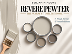 Benjamin Moore Revere Pewter HC-172 Warm Greige Paint Color Palette