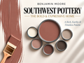 Benjamin Moore Southwest Pottery 048 Warm Earthy Paint Color Palette
