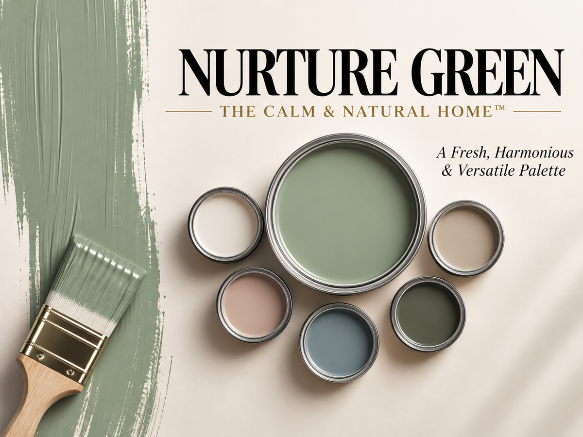 Nurture Green	Sherwin-Williams Nurture Green SW 6451 Soft Green Paint Color Palette