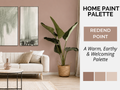 Redend Point whole-home paint color palette and interior design guide with coordinating colors and natural finishes, featuring American paint color inspiration from Sherwin-Williams, Benjamin Moore and BEHR.