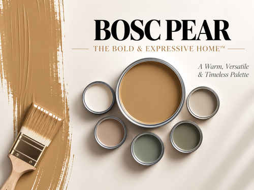 Sherwin-Williams Bosc Pear SW 6390 Warm Earthy Paint Color Palette