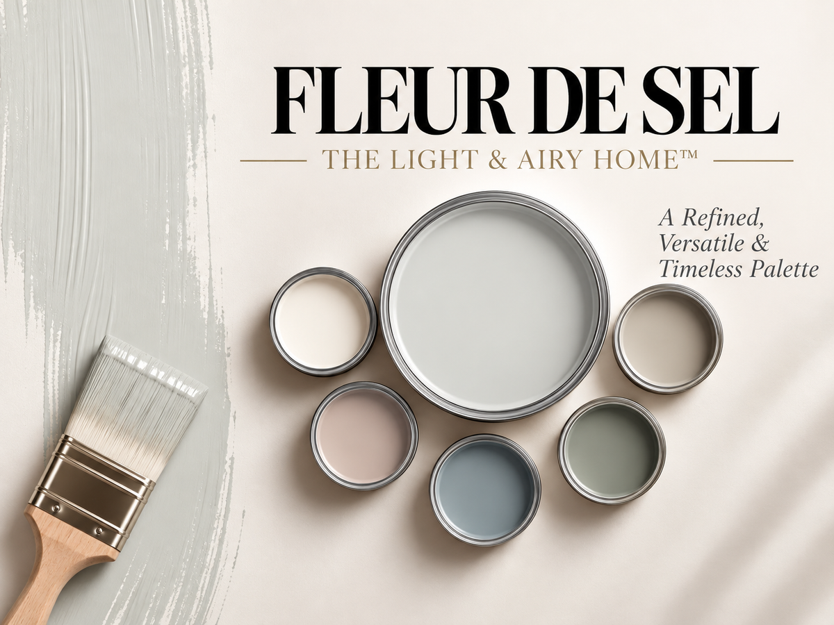 Sherwin-Williams Fleur de Sel SW 7666 Light Airy Neutral Paint Color Palette