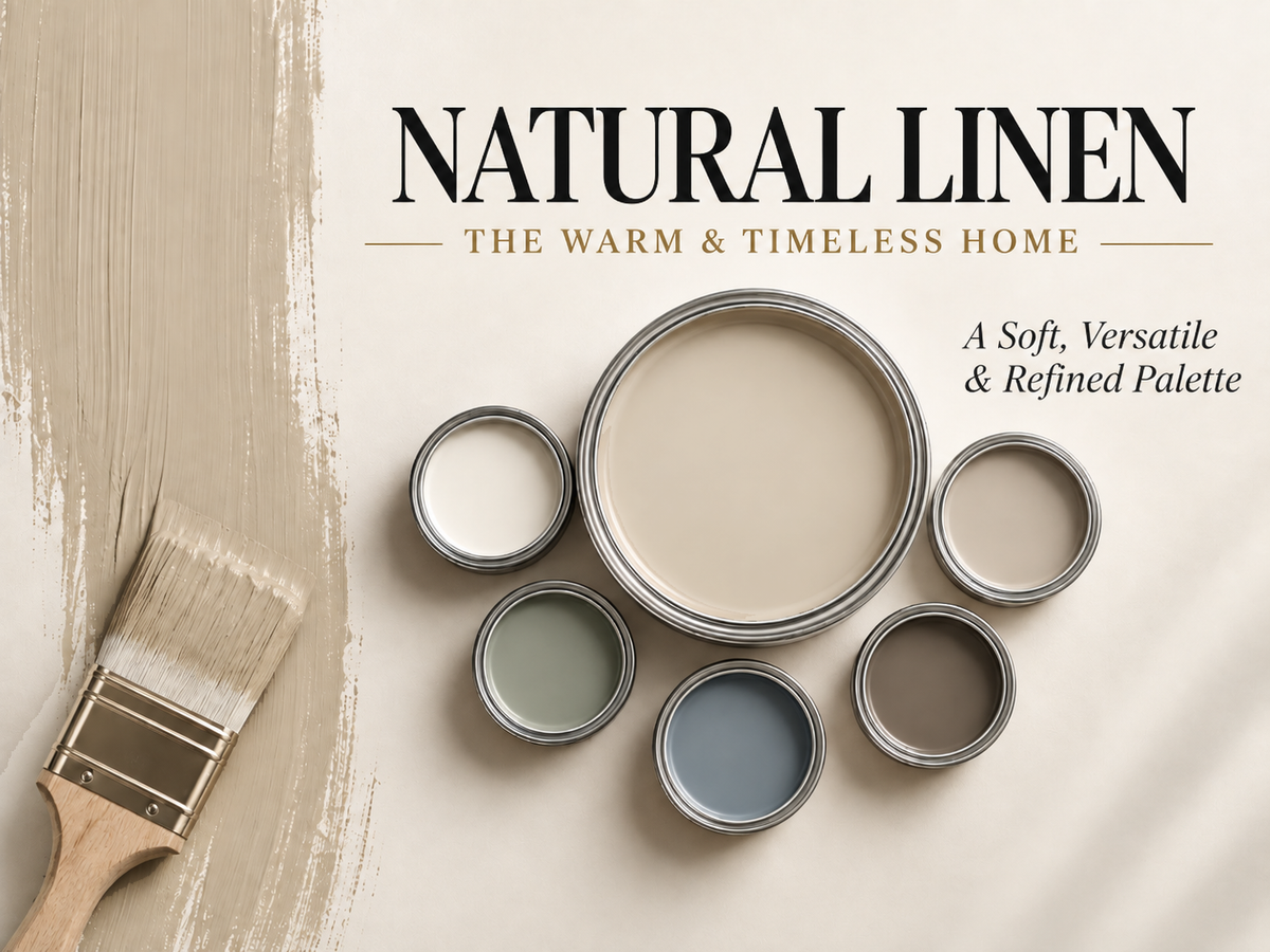 Natural Linen	Sherwin-Williams Natural Linen SW 9109 Warm Neutral Paint Color Palette