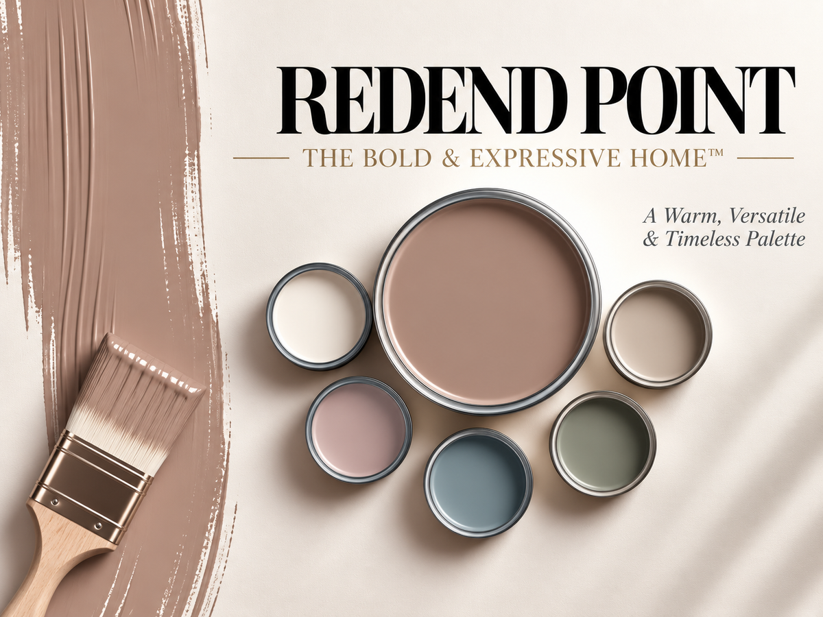Sherwin-Williams Redend Point SW 9081 Warm Earthy Paint Color Palette